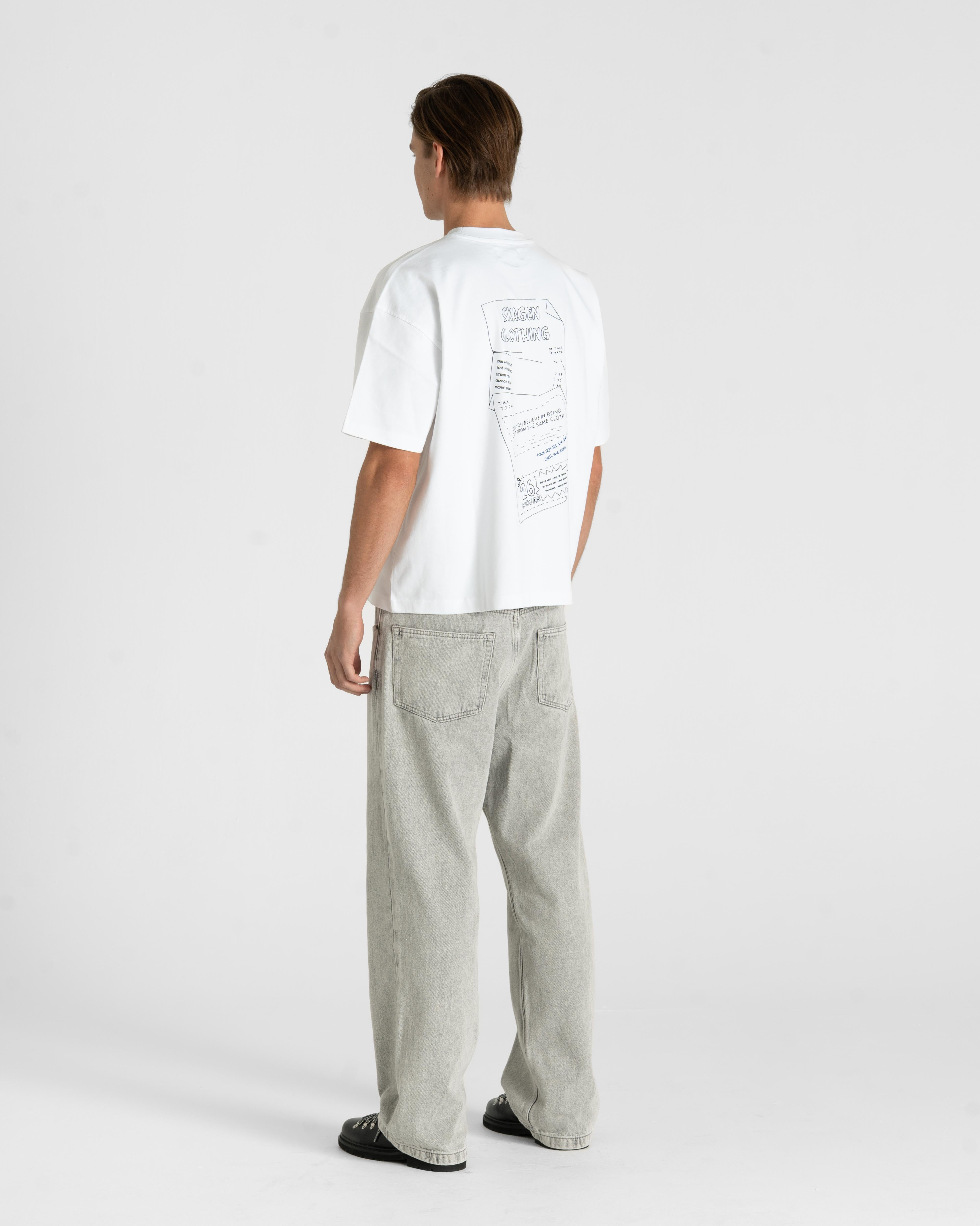 Receipt T-shirt White